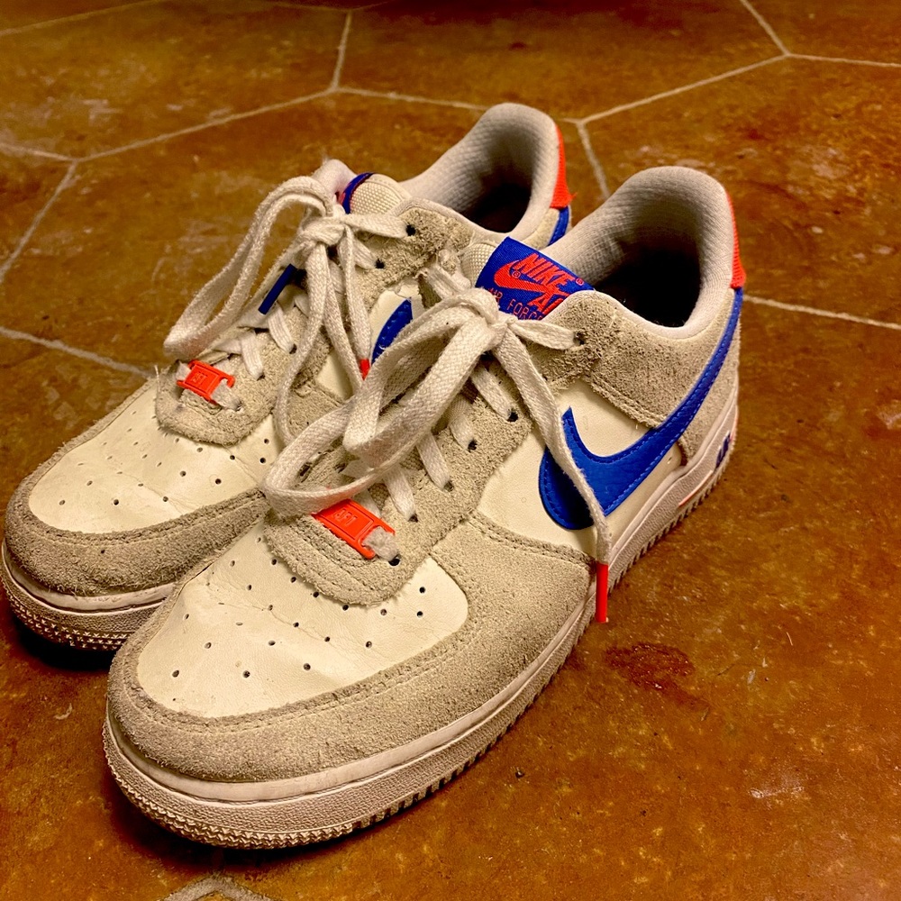 custom nike air force 1s size 6 woman’s